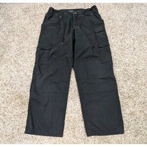 5.11 Tactical Taclite Pro Ripstop Cargo Pants Mens 34x30 Black Military Police